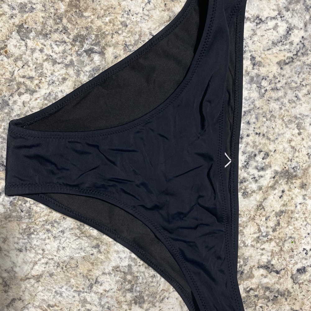 Black swim bottoms